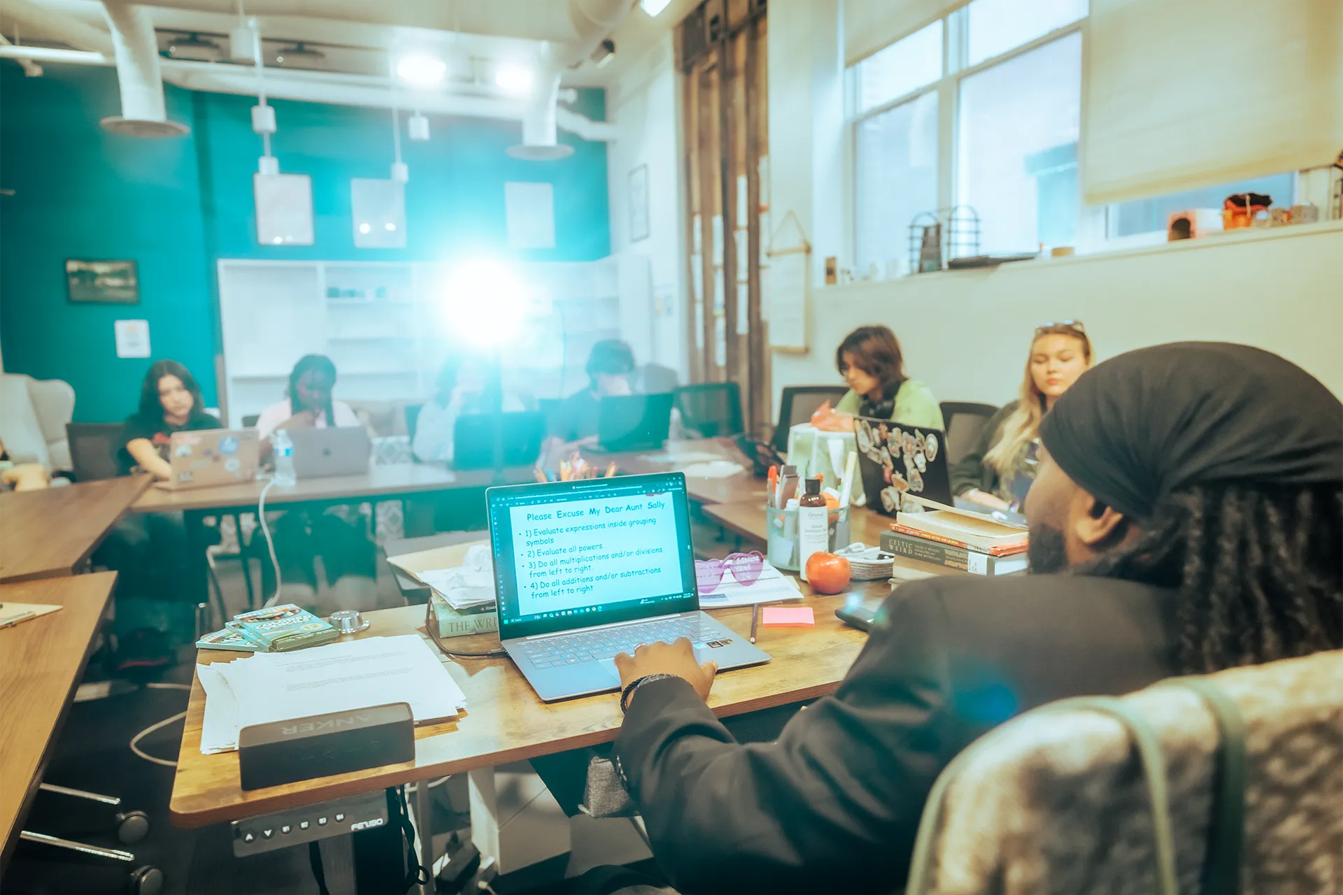 Templeton Academy students in a classroom
