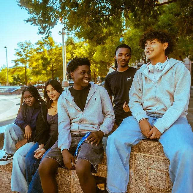 Templeton Academy students on a DC fieldwork excursion